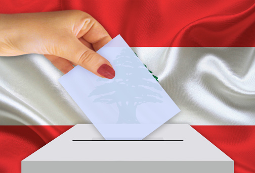 Election - voting in Lebanon