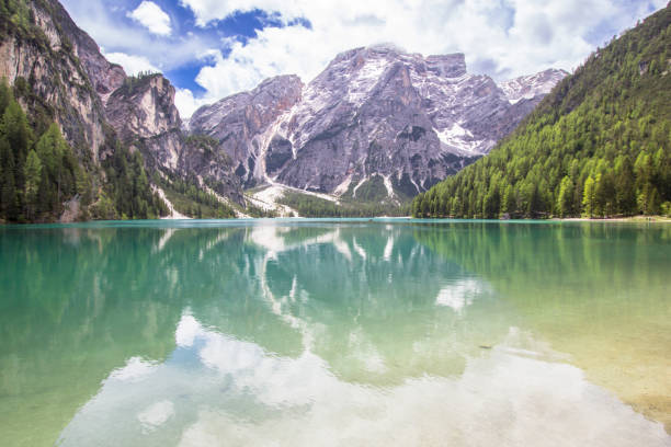 istock Lake Braies in Dolomites, Italy 936626676