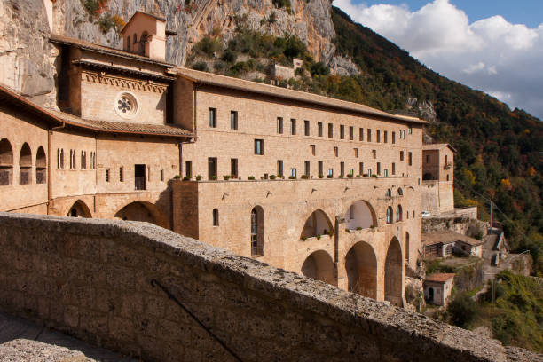 istock Saint Benedict Abbey, Subiaco, Italy 936635082