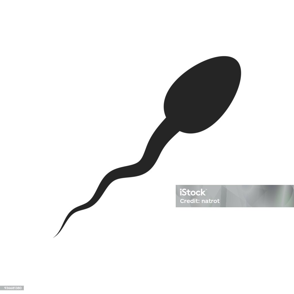 Sperm icon Sperm stock vector