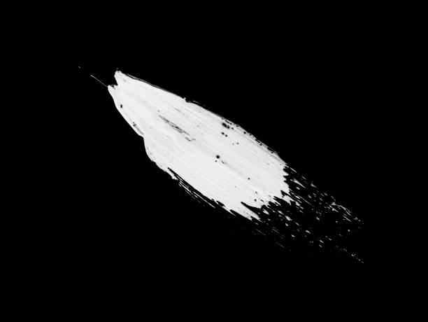 istock abstract paint brush strokes isolated on black background 936684902