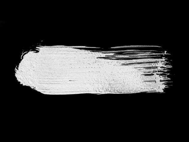 istock abstract paint brush strokes isolated on black background 936684992