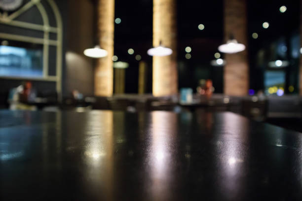 istock Abstract blur cafe restaurant with abstract bokeh light defocused background 936689140