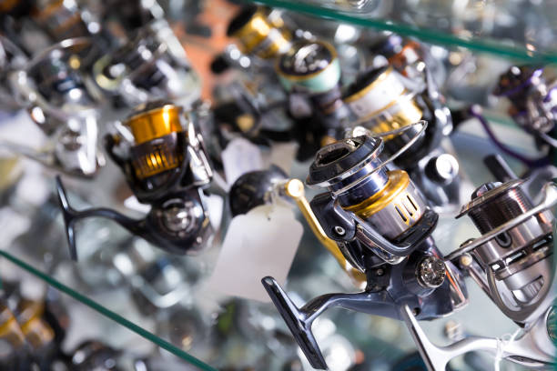 istock Image of stand with nice baitcasting reel 936702752