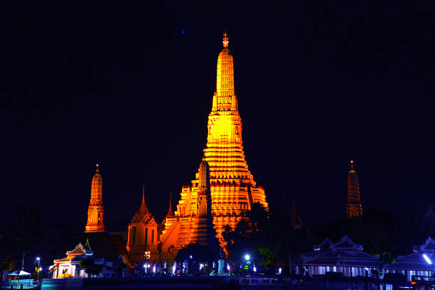 istock wat Arun Temple at night in bangkok, thailand 936714620