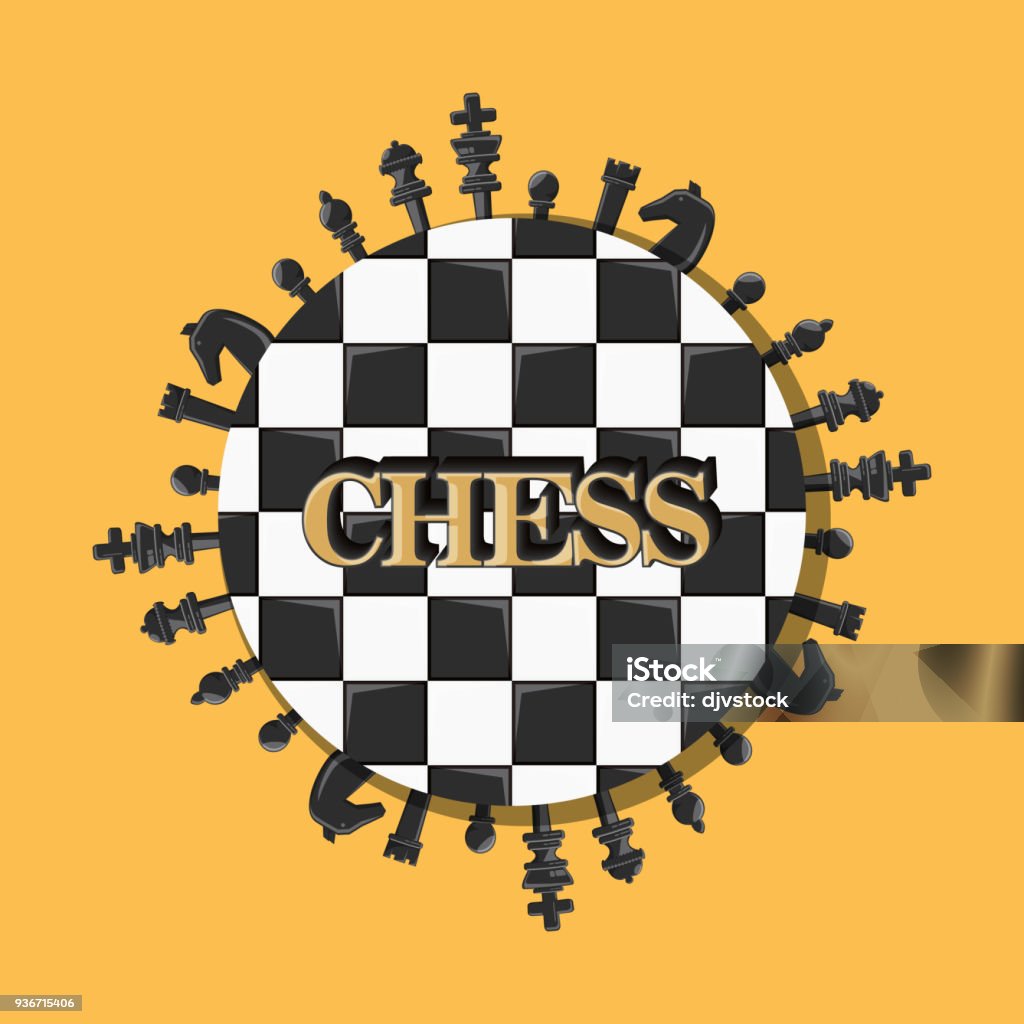 Chess Game Design Stock Illustration - Download Image Now - Battle ...