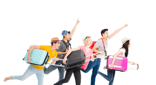 istock happy young group running and enjoying  vacation 936721620
