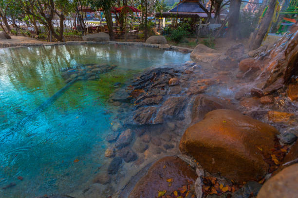 istock Mae Kajan Hot Spring at Wiang Pa Pao Chiang Rai Thailand. 936725432