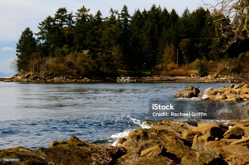 Galiano Island Southern Gulf Island, BC Island Stock Photo