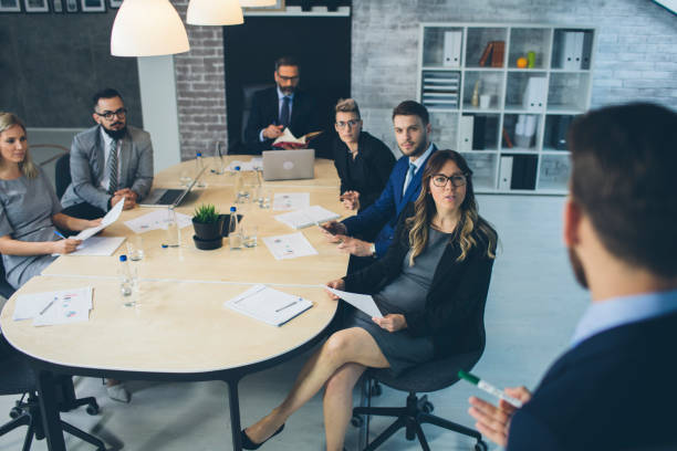istock Business Meeting And Presentations 936758110