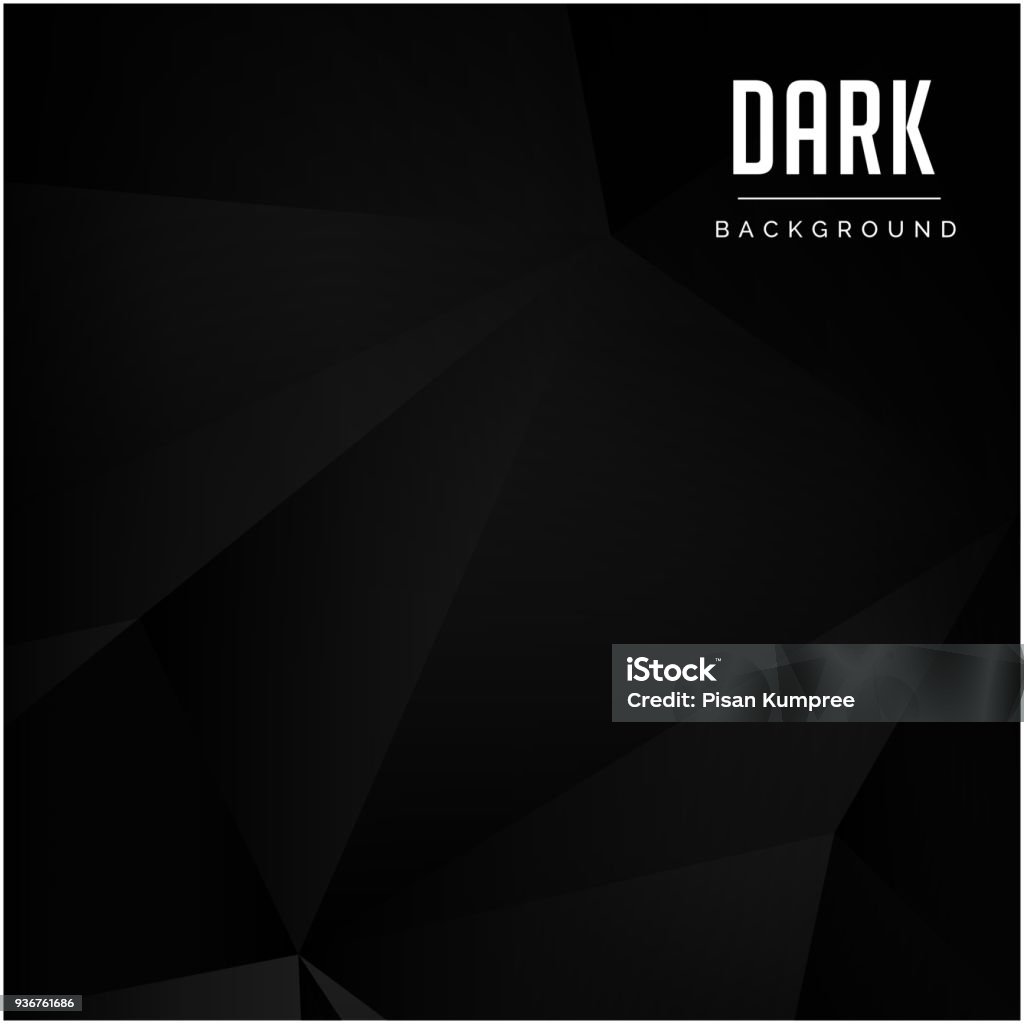 Black Abstract Pattern Dark Background Vector Image Stock Illustration ...