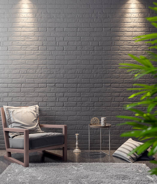 istock Mockup Poster in the interior, 3D illustration of a modern design 936768996