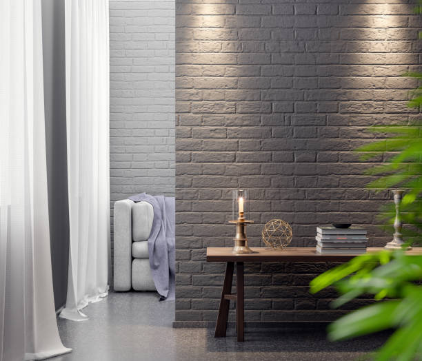istock Mockup Poster in the interior, 3D illustration of a modern design 936769346