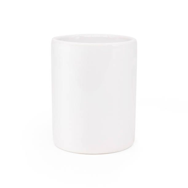 istock White ceramic mug on isolated background with clipping path. Blank drink cup for your design. 936781902