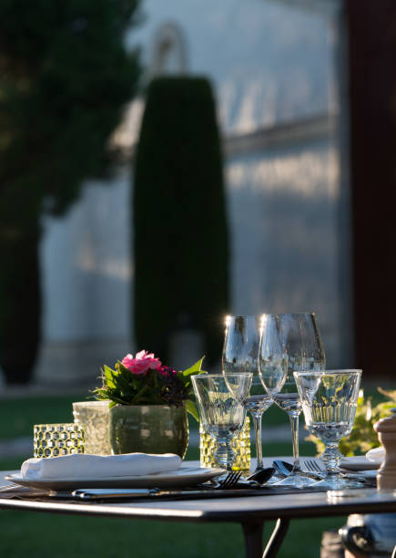 istock Gastronomy-Restaurant - Luxury -Terrace in summer - Vineyard 936782166