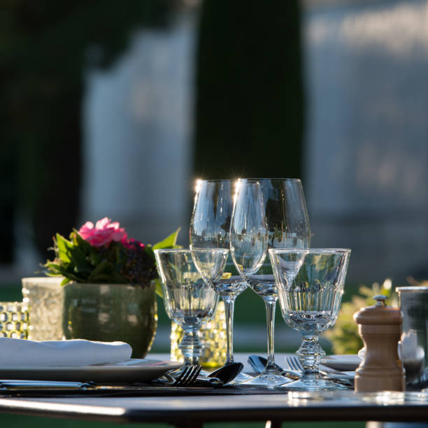 istock Gastronomy-Restaurant - Luxury -Terrace in summer - Vineyard 936782798