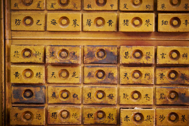 istock Drawer for Chinese herbal medicine 936782976