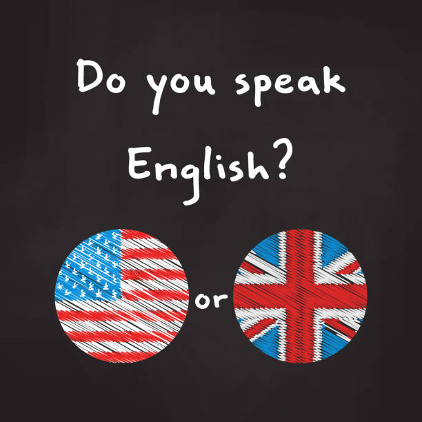 istock Do you speak English? Learn English with American and British accent. 936784320