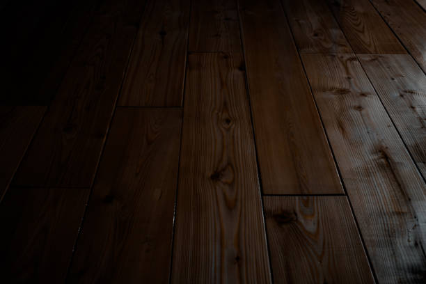 dark siberian larch wood floor