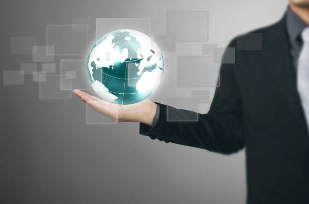 istock Globe ,earth in human hand Earth image provided by Nasa 936786508