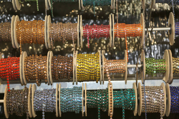 istock colored shimmering coils to make necklaces for sale 936798218