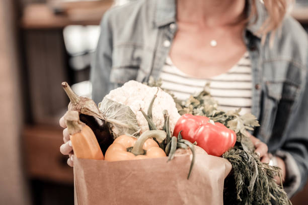 istock Close up of different vegetables in the bag 936800016