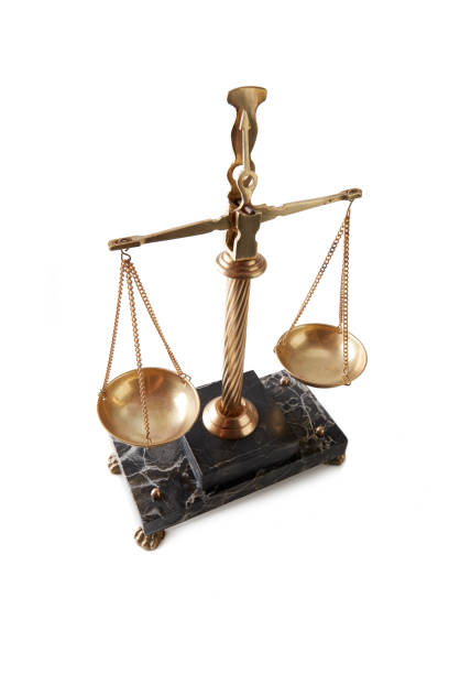 istock Scales of Justice on white 936801398