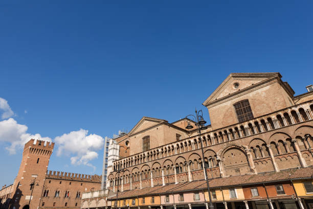 Ferrara Italy - Cathedral and Town Hall