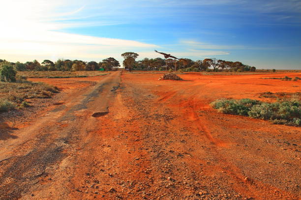 포레스트, 아웃백 호주 도시 - town australia desert remote 뉴스 사진 이미지