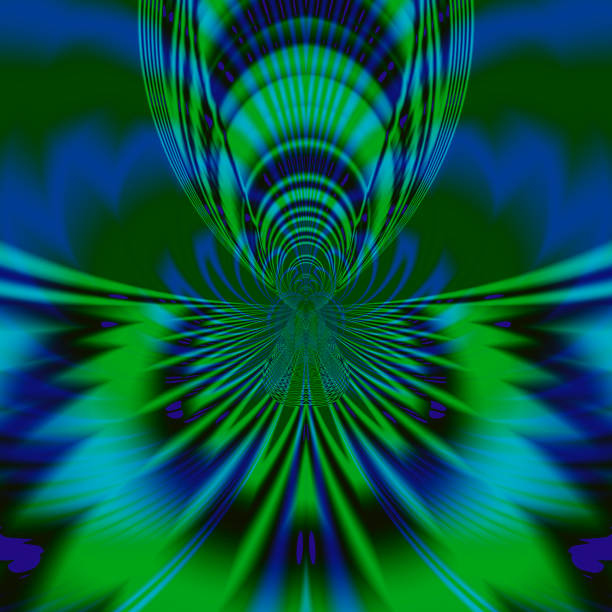 istock Elegant fractal illustration, abstract art 936837058