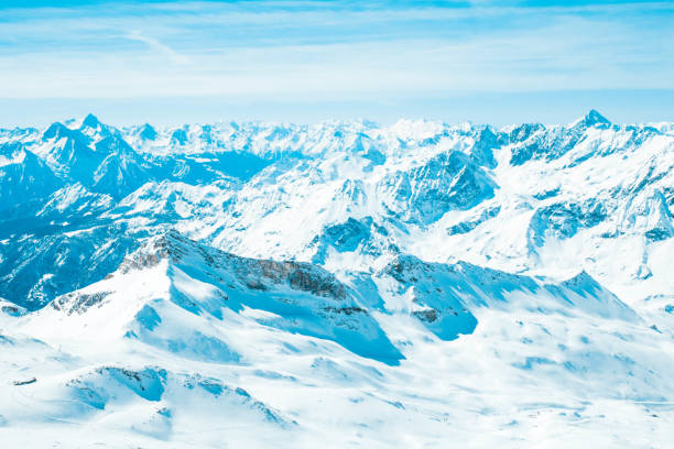 istock Snow Covered Mountains, Breuil-Cervinia, Italy 936849768