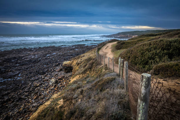 istock Path along the coast of Cayola 936854498