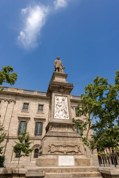 istock Monument of Antoni Lopez y Lopez - Barcelona Spain 936890826