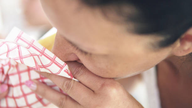 istock Woman bite into a delicious Shawarma doner sandwich 936891462