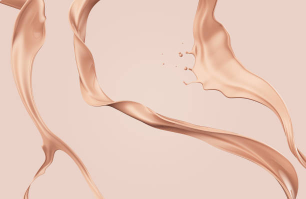 istock cosmetic cream or nail polish splash on white background 936903168
