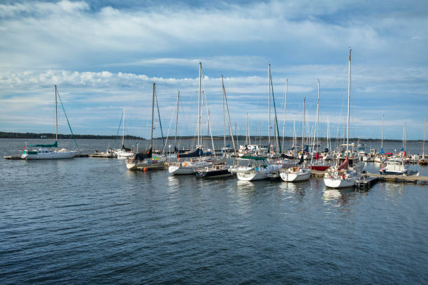 istock Downtown Charlottetown harbor marina PEI Canada 936911098