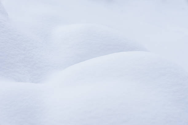 istock White snow and blue shadows, natural background 936920690