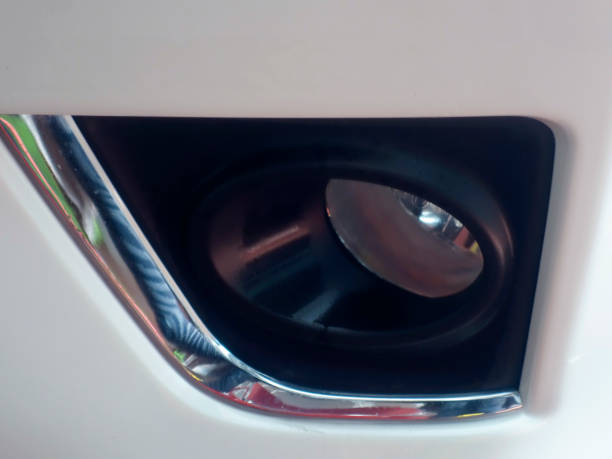istock Headlight of a new car on 936921172