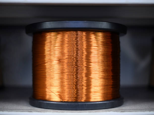 istock Coil of copper in close up 936932998