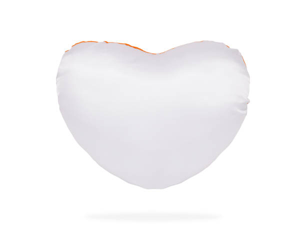 istock Cute heart pillow for hug or nap on isolated background with clipping path. 936966620