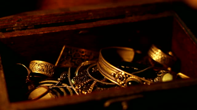 Hand Searching in a Treasure Chest