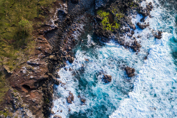el north shore de maui hawaii - haleakala national park fotos fotografías e imágenes de stock