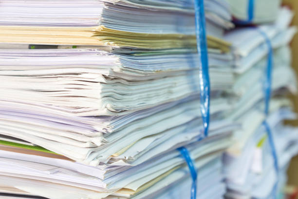 istock Stacks of paper in my office. 936991332