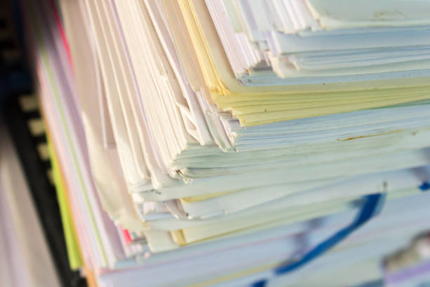 istock Stacks of paper in my office. 936991662