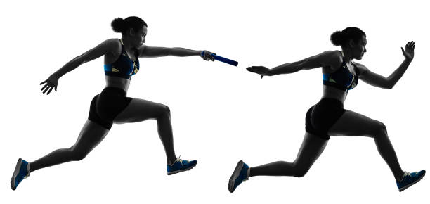 istock athletics relay runners sprinters running runners isolated silho 936994574