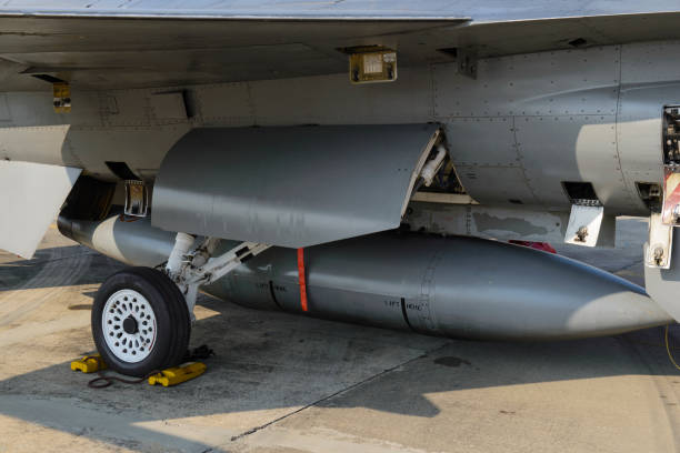 istock The bombs on military aircraft 936995466