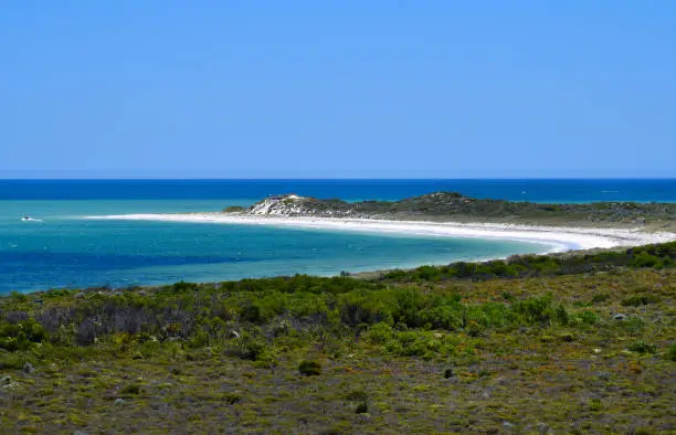 Australia, WA, Hansen bay with Thirsty Point lookout