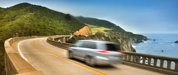 istock Bixby Creek Bridge panoramic Big Sur, California, USA 937010660