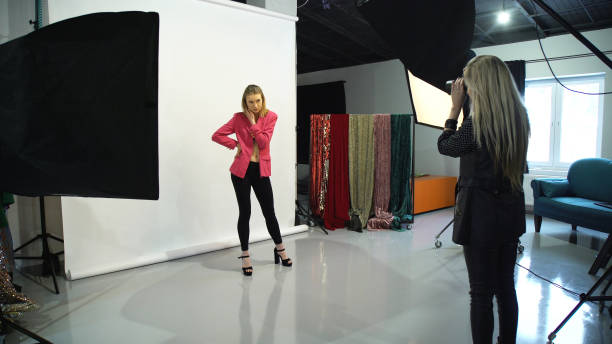 istock backstage fashion photography model posing 937013156