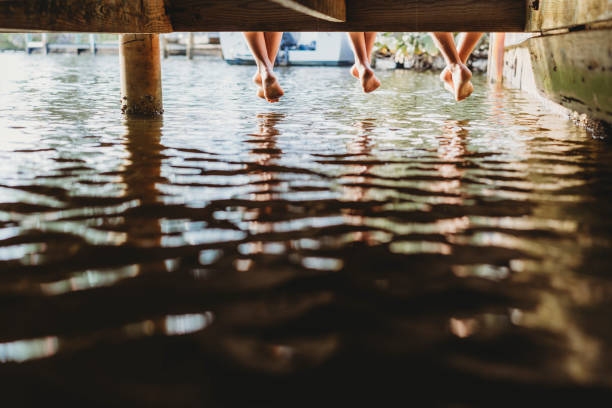 istock Friends relaxing on the pier 937018520
